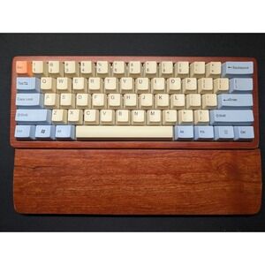 Anne Pro 2 Custom 60% Mechanical Keyboard | Bluetooth RGB | Wooden Case Wrist Re